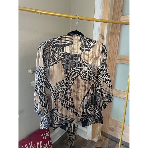 R&M Richards Women Jacket and Tank Top Set Size 6 Petite Work Career Blouse - Picture 5 of 9